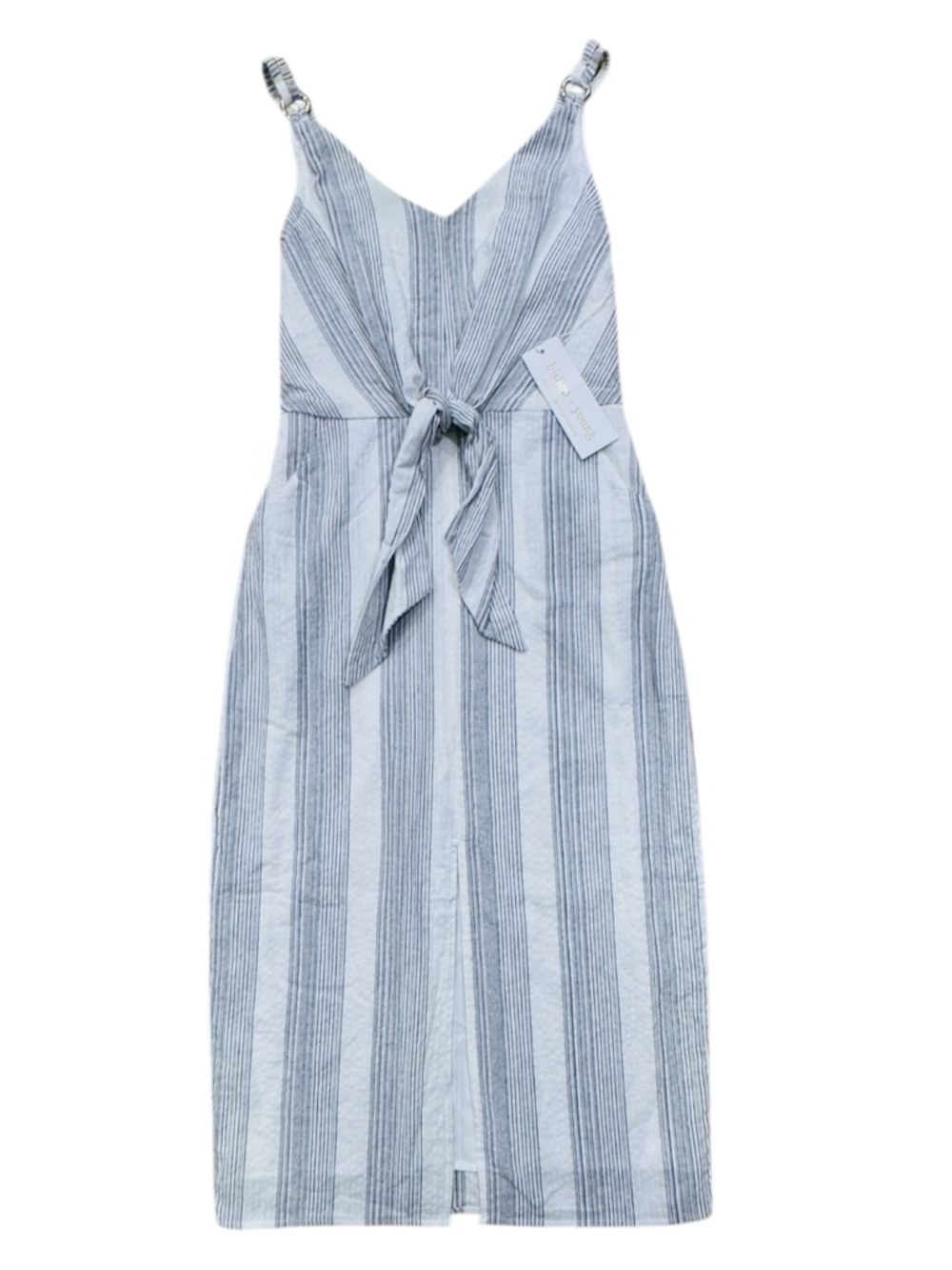 NWT! Bishop + Young Maldive Dress Blue & White Stripe - XS - Picture 13 of 13